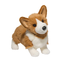 A cute corgi plush.