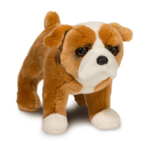 A pug plush.